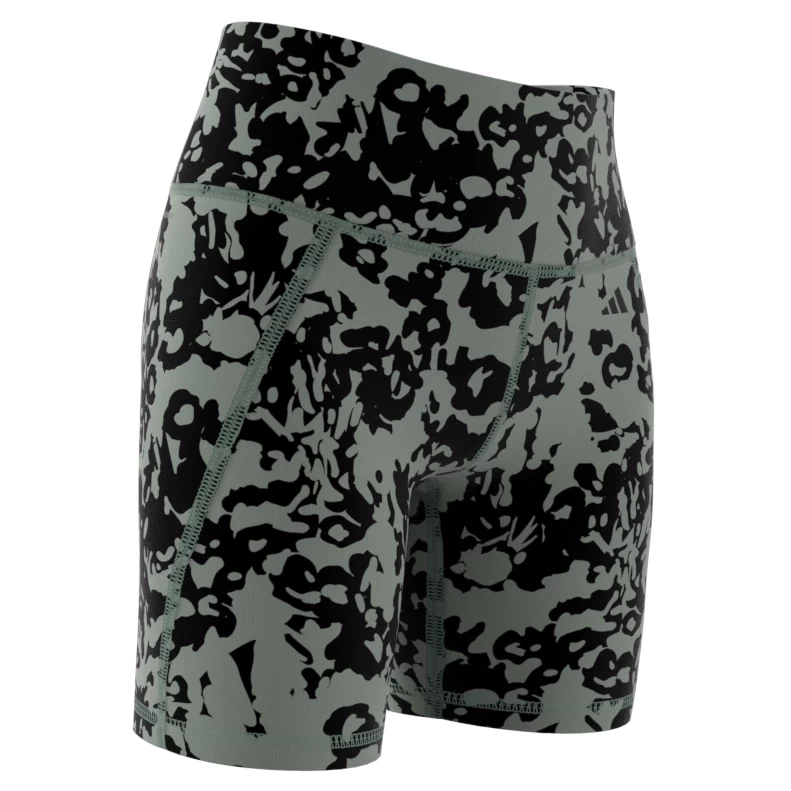 ADIDAS Women's Opt ST Print Shorts - Leggings - Image 3