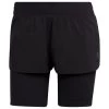 ADIDAS Women's Reebok Identity 3-Bars Two-In-One - Running Shorts