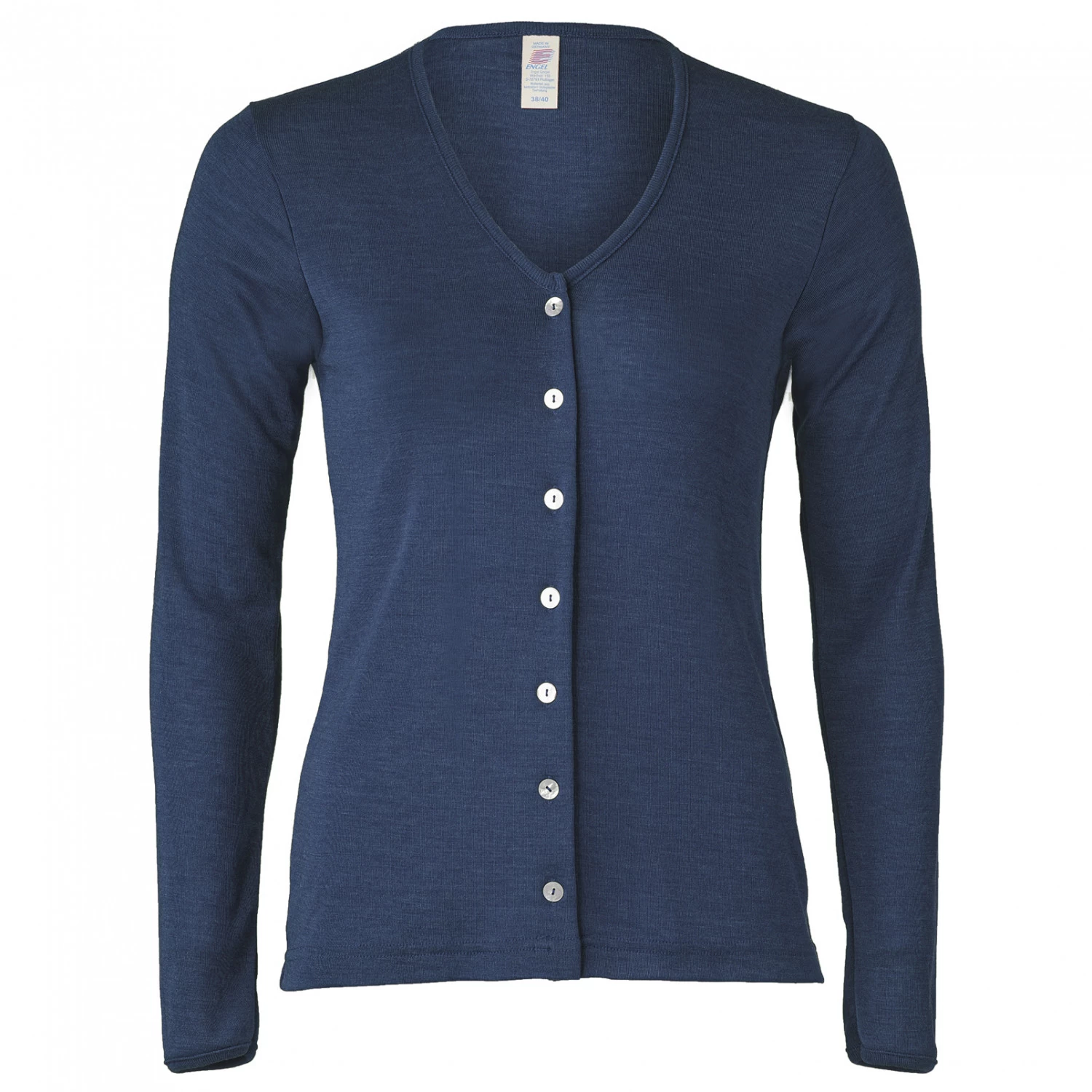 Engel Damen Cardigan Feinripp - Wool Jacket