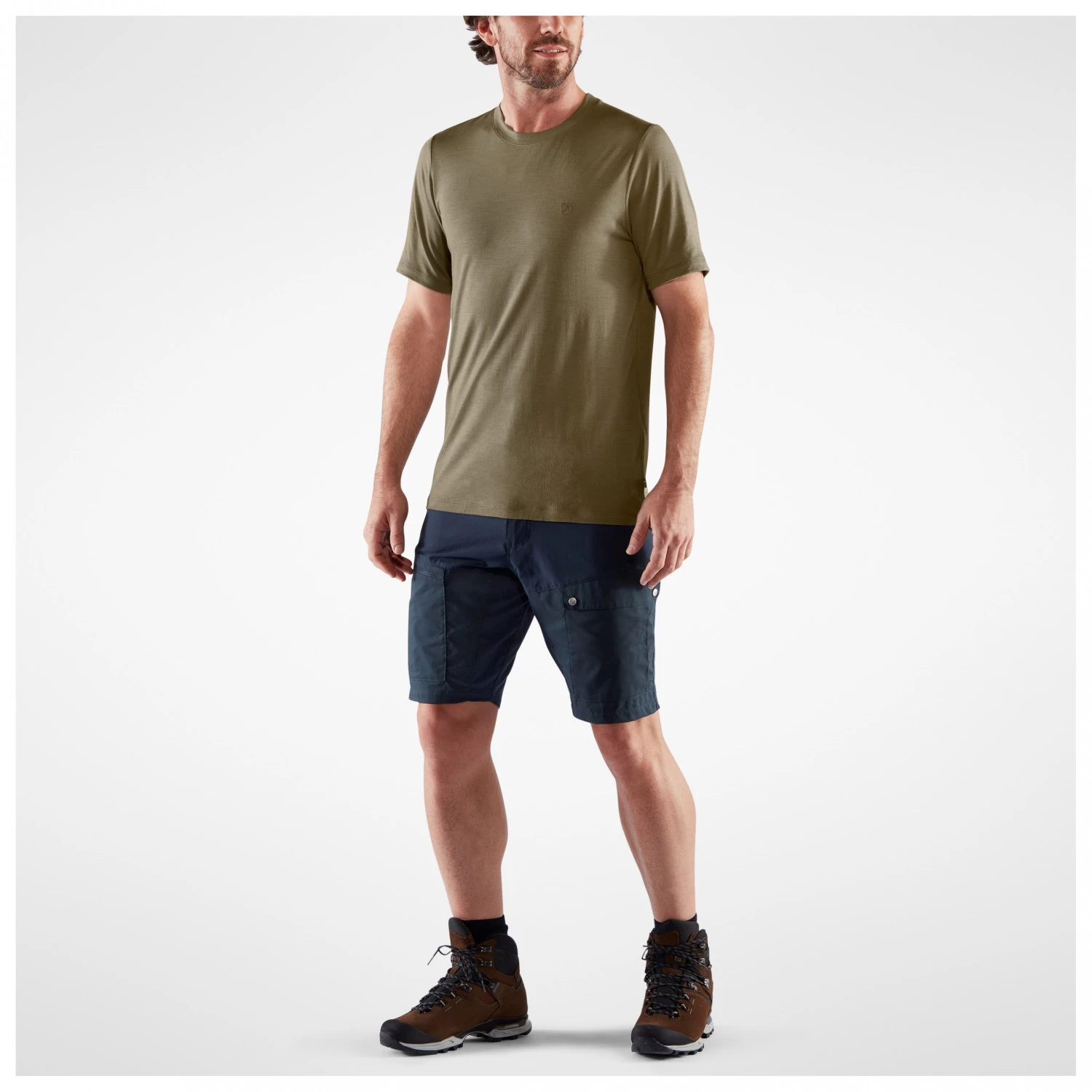 FJÄLLRÄVEN Abisko Wool S/S - T-shirt - Image 3