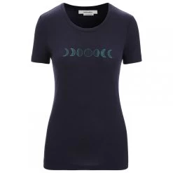 Icebreaker Women's Tech Lite II S/S Tee Moon Phase - Merino Shirt
