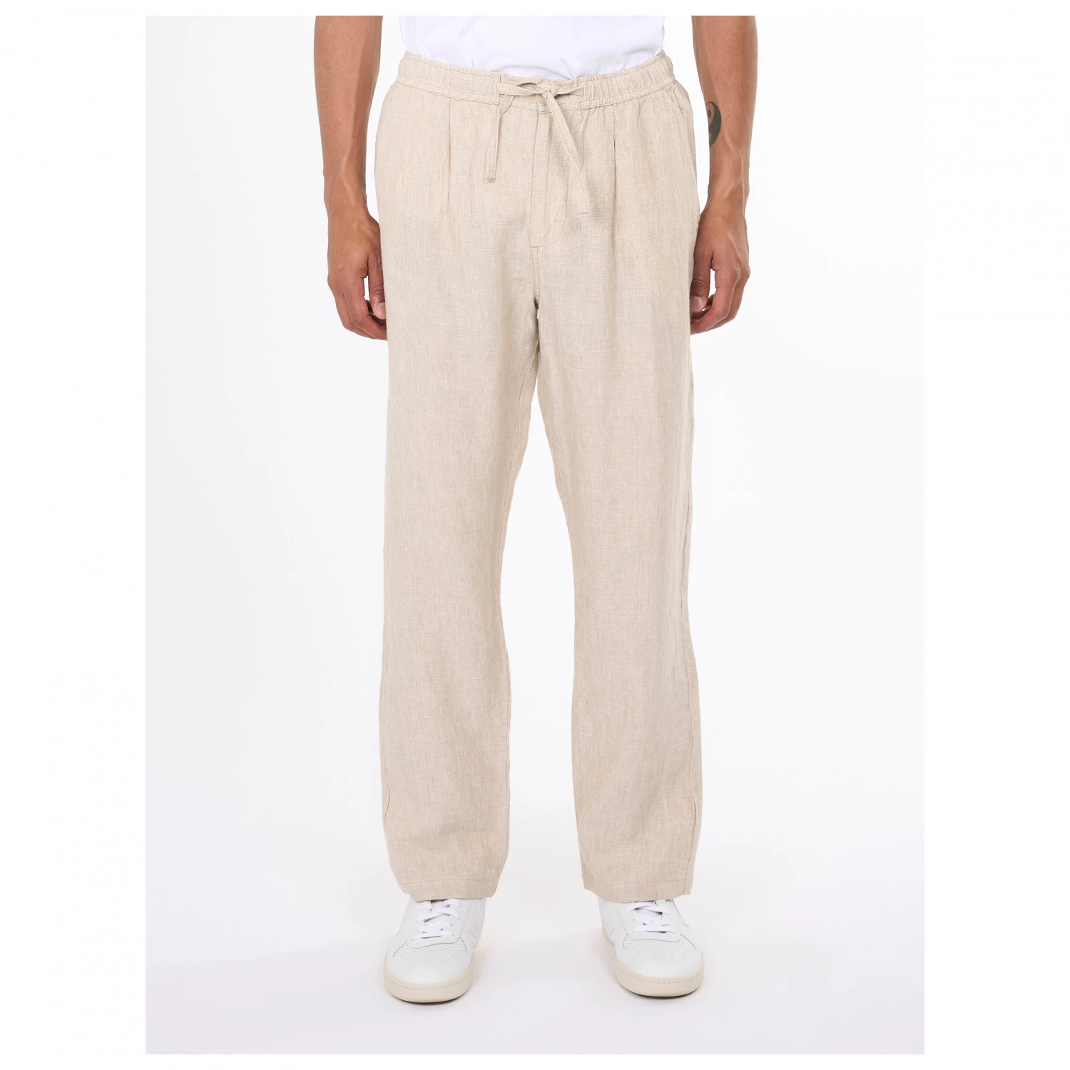 KnowledgeCotton Apparel Loose Linen Pants - Casual Trousers - Image 3