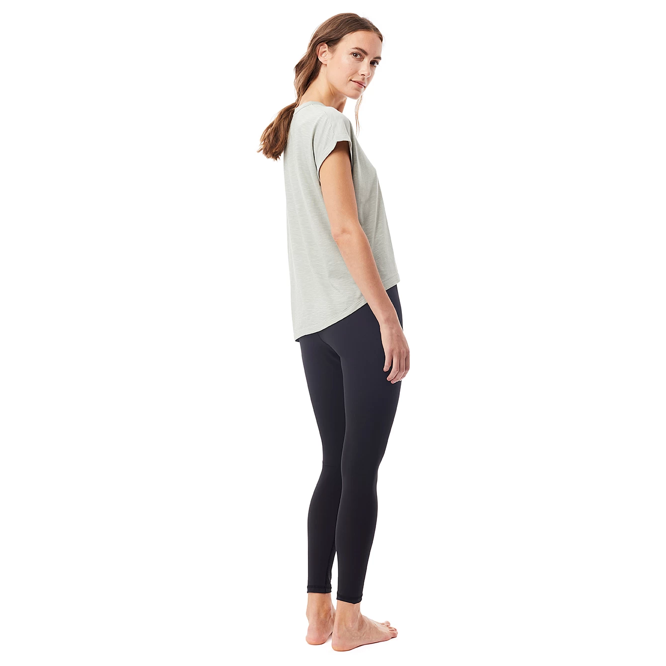 MANDALA Women's Asymmetric Tee - Yoga Shirt - Image 5