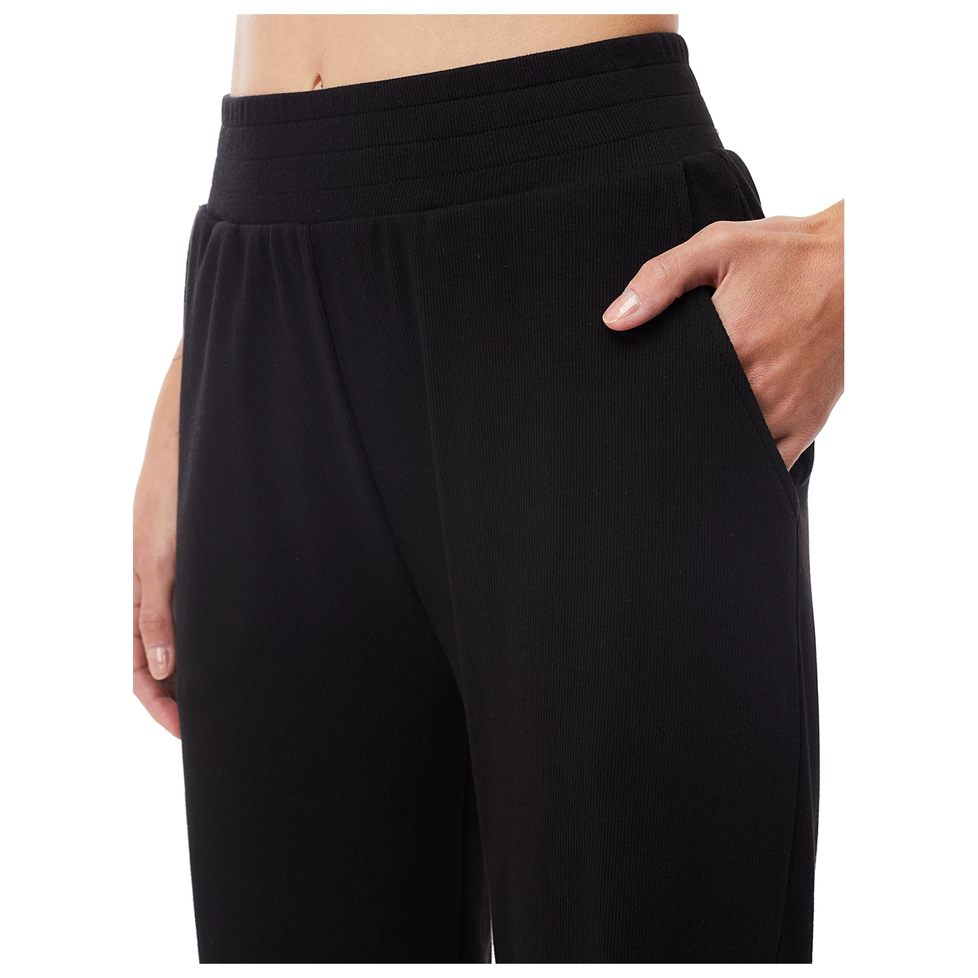 MANDALA Women's Wide Ribbed Pants - Tracksuit Trousers - Image 5