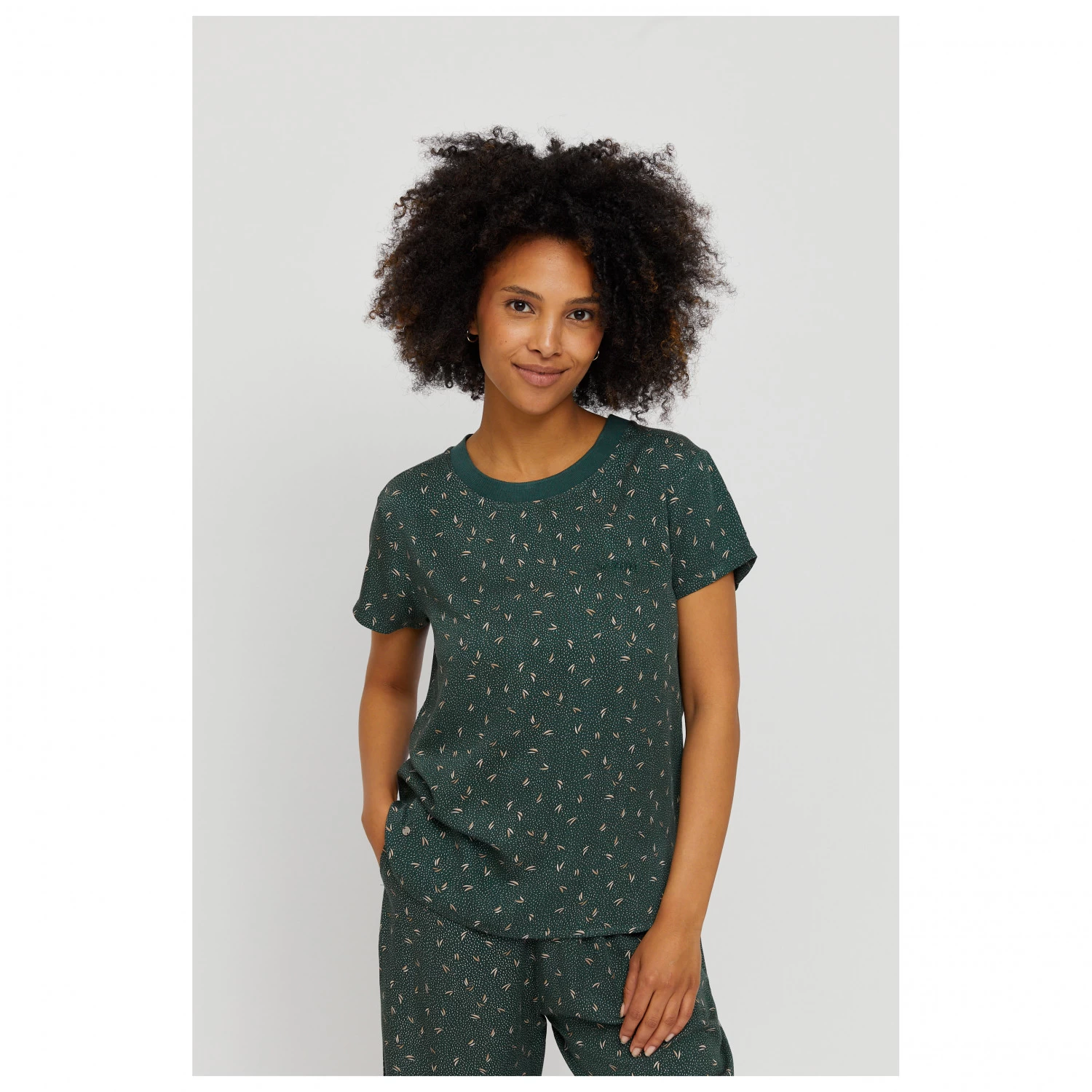 Women's Springs Printed Blouse - Blouse - Image 2