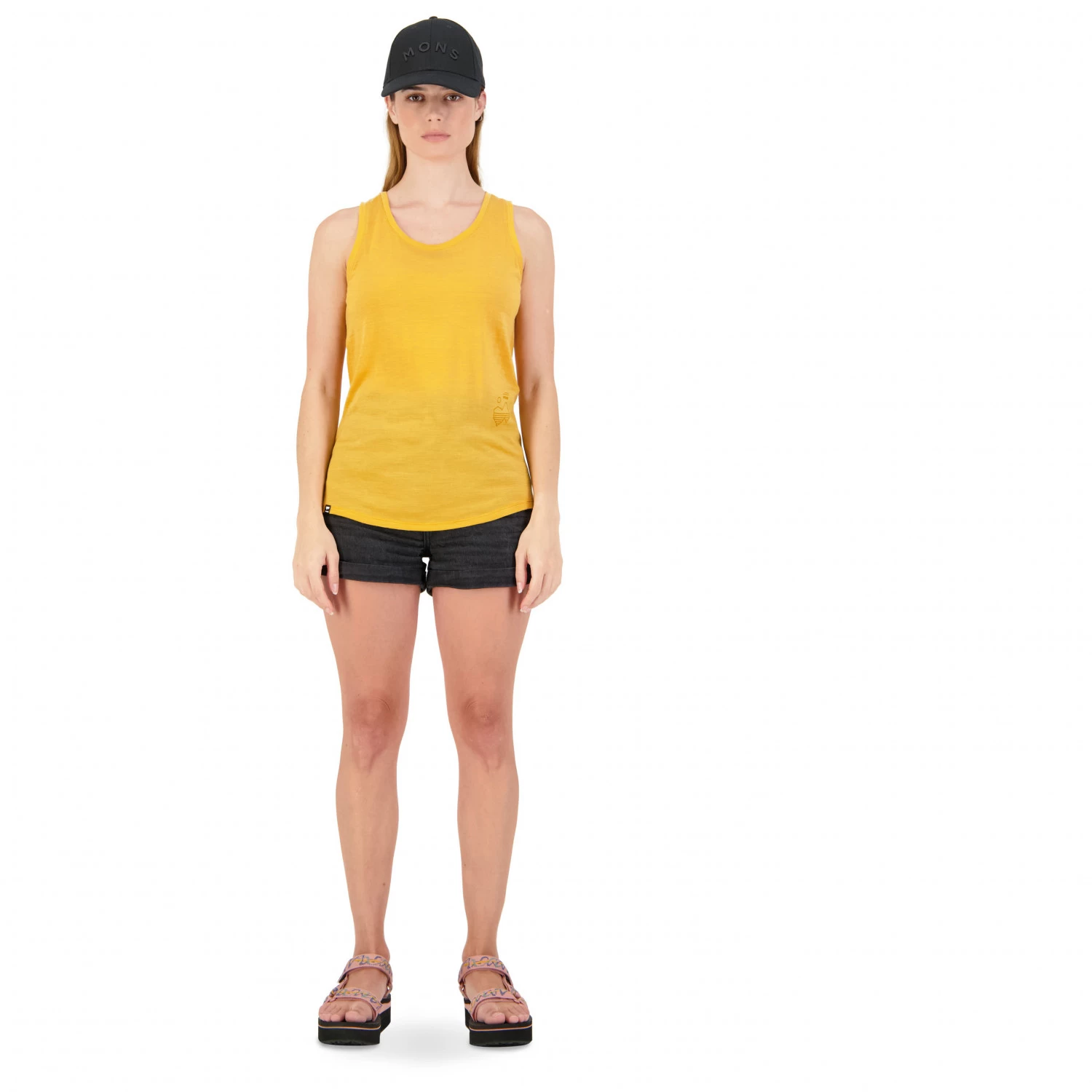 Mons Royale Women's Zephyr Merino Cool Tank - Merino Shirt - Image 4