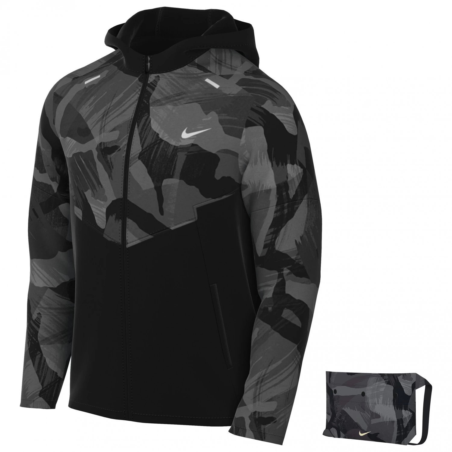 Nike Repel Windrunner Camo Running Jacket - Running Jacket