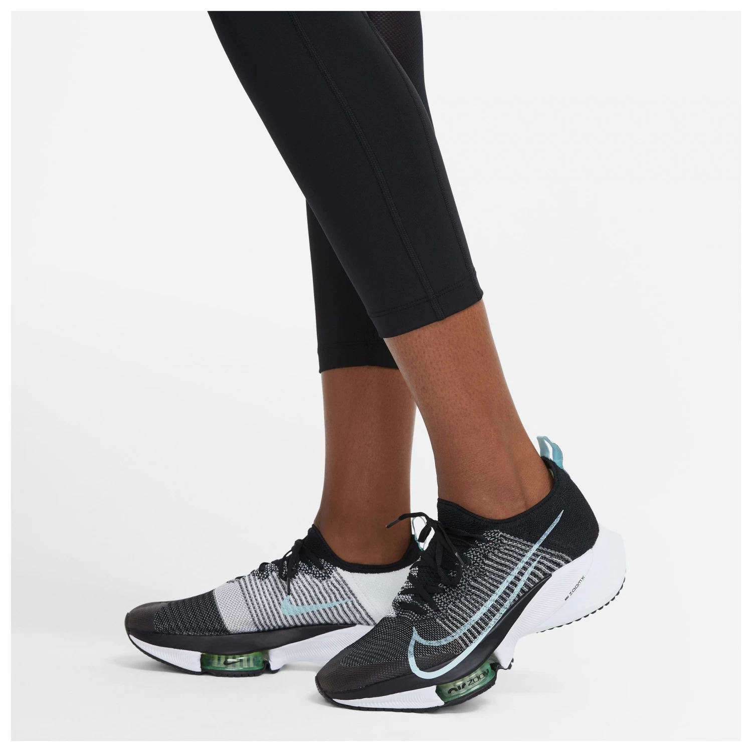 Nike Women's Fast Mid-Rise Crop Running Leggings - Running Tights - Image 11