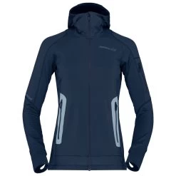 Norrøna Women's Falketind Power Grid Hood - Fleece Jacket