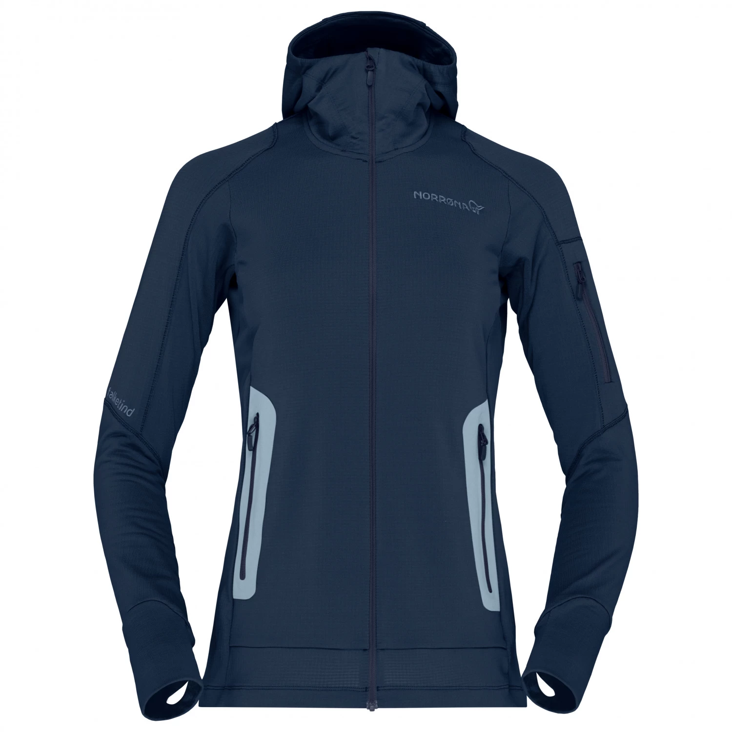 Norrøna Women's Falketind Power Grid Hood - Fleece Jacket