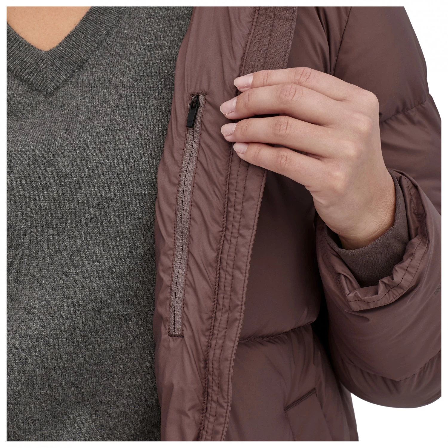 Patagonia Women's Silent Down Long Parka - Coat - Image 5