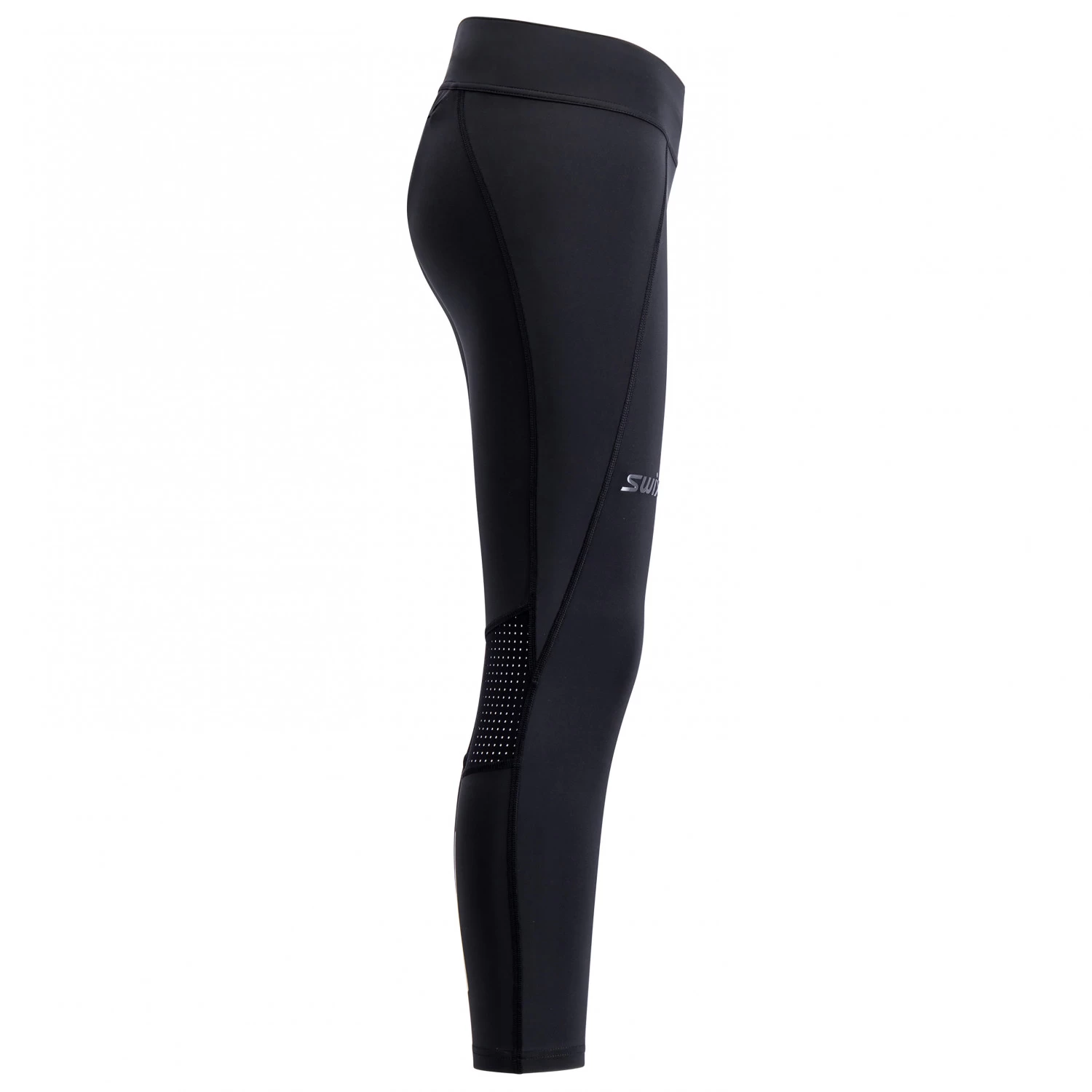 Swix Women's Pace High Waist Cropped Tights - Running Tights - Image 4