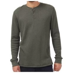 Tentree Treewaffle Henley Longsleeve - Longsleeve