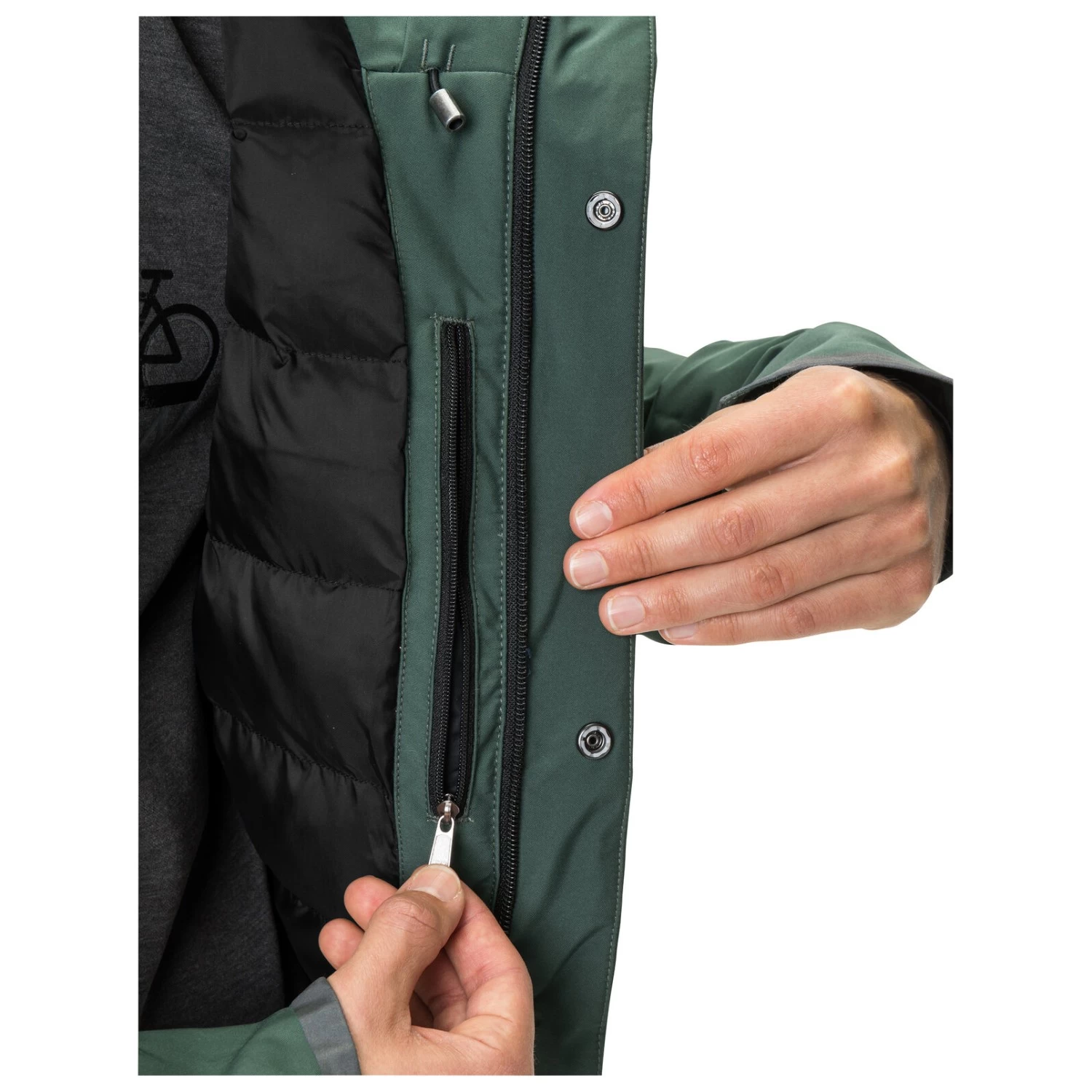 VAUDE Cyclist Warm Rain Jacket - Cycling Jacket - Image 5