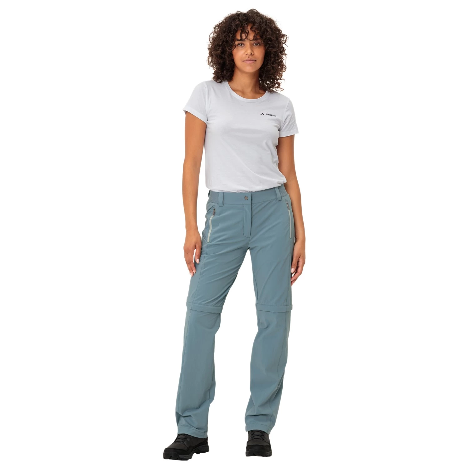 VAUDE Women's Farley Stretch Zip Off T-Zip Pants II - Walking Trousers - Image 5