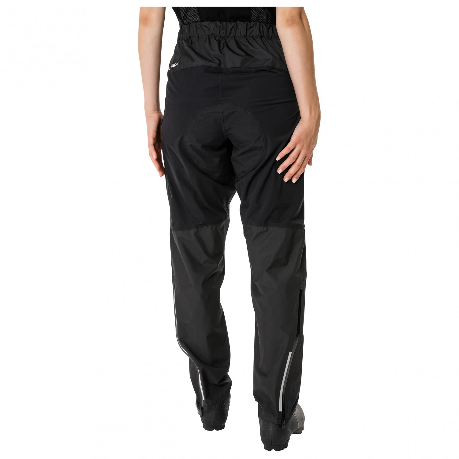 VAUDE Women's Kuro Rain Pants - Cycling Bottoms - Image 2