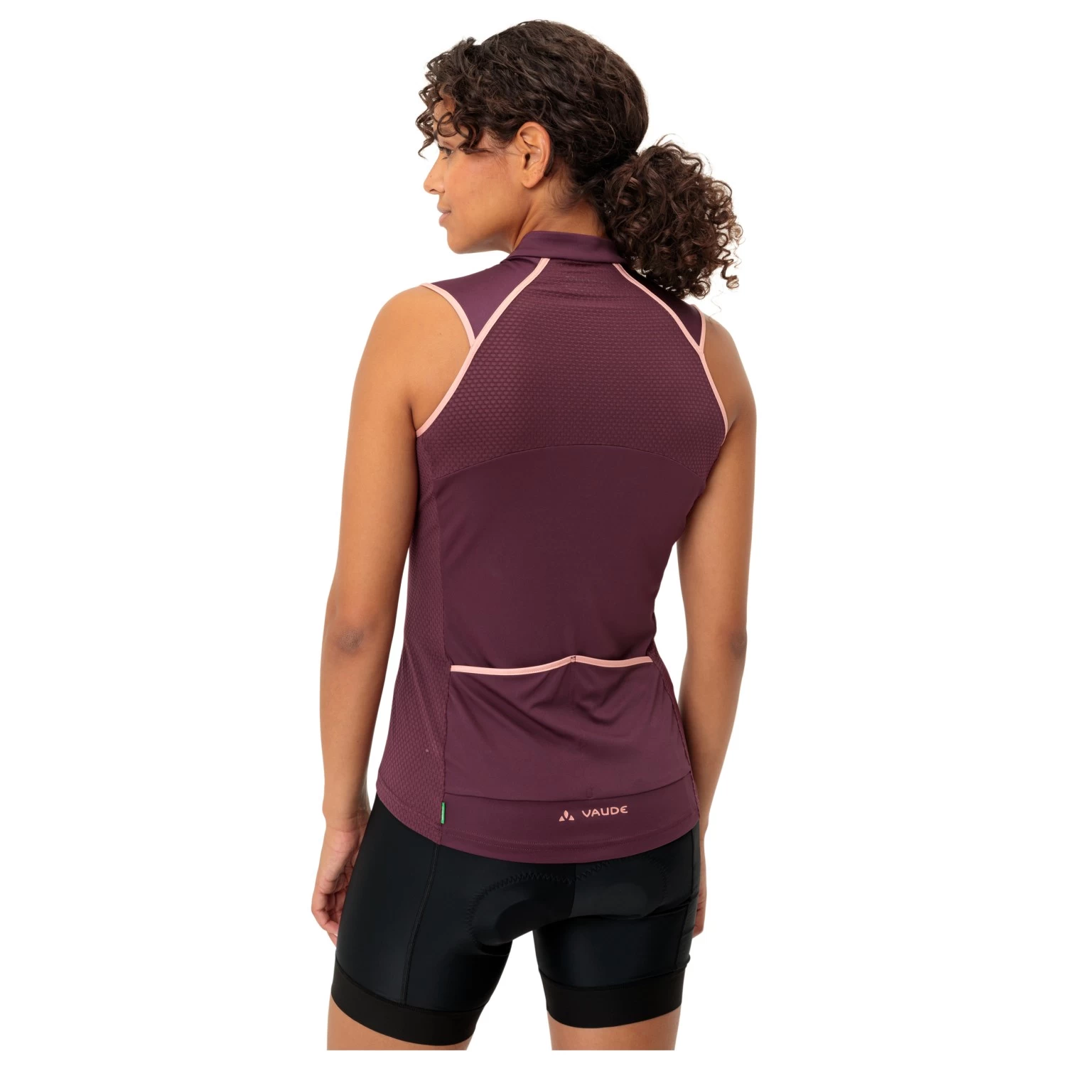 VAUDE Women's Posta Full Zip Tricot SL - Cycling Singlet - Image 4