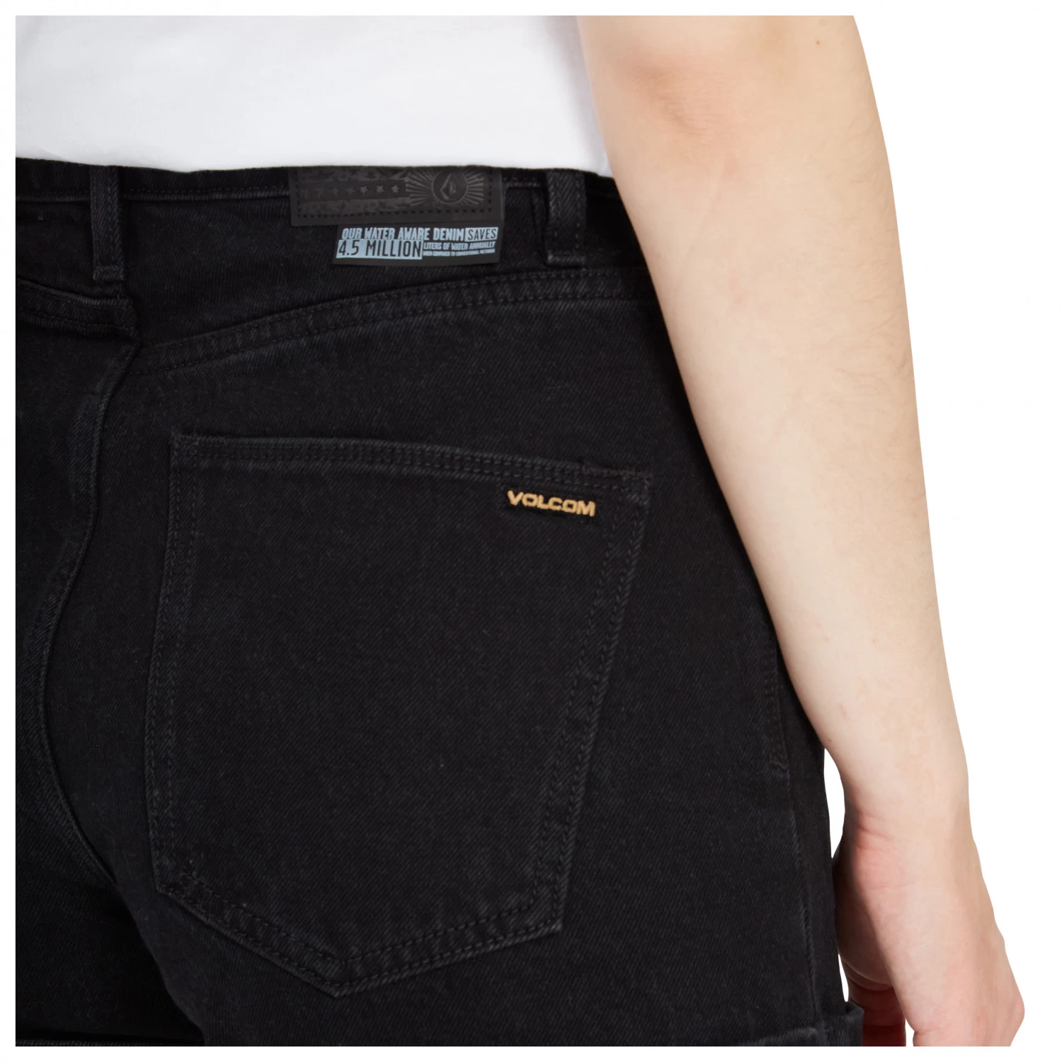 Volcom Women's Weellow Denim Short - Shorts - Image 5